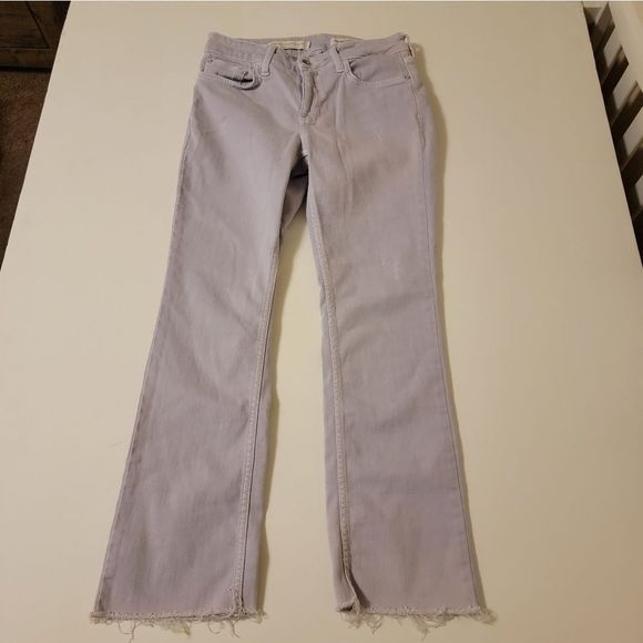 Anthropolgie Pilcro and the Letterpress Lavender Boot Cut Cropped Jeans - Picture 10 of 11